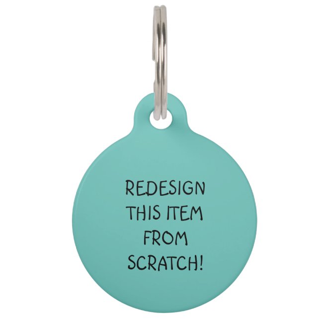 Médaillon Pour Animaux Créez votre propre (Devant)