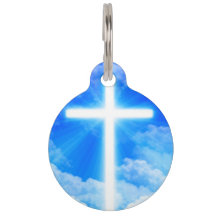 Croix de lumière Jésus-Christ chrétien personnalis