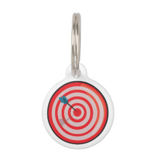 Médaillon Pour Animaux Dans Le Bullseye