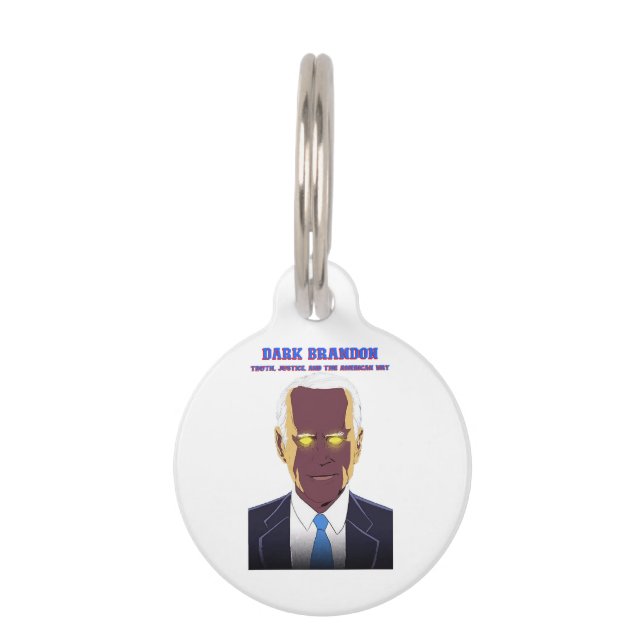 Médaillon Pour Animaux Dark Brandon (Devant)