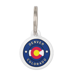 Médaillon Pour Animaux Denver Colorado