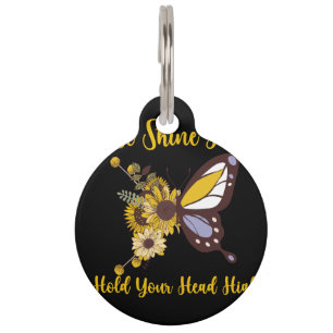 Médaillon Pour Animaux design pour bébé retro boho