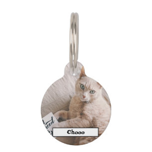 Médaillon Pour Animaux Détails de l'animal et photo