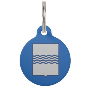 Médaillon Pour Animaux Drapeau de la Basilicate (région d'Italie)