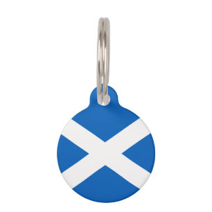 Médaillon Pour Animaux Drapeau de l'Ecosse