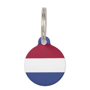 Médaillon Pour Animaux Drapeau néerlandais