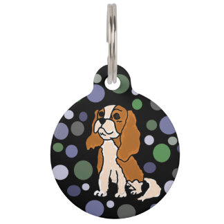 Médaillon Pour Animaux Drôle Cavalier King Charles Spaniel Chien Art