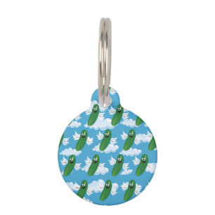 Médaillon Pour Animaux Drôle Concombre Pickles Alimentation Humour Imagi