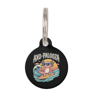 Médaillon Pour Animaux Drôle de Axo-Palooza Concert Parodie Alternative 9