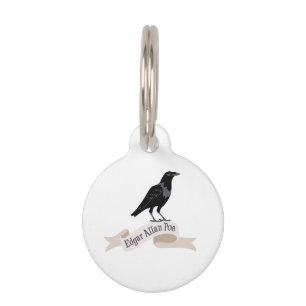 Médaillon Pour Animaux Edgar Allan Poe