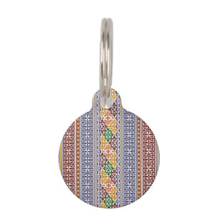 Médaillon Pour Animaux elegant ethnic pattern