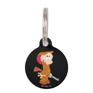 Médaillon Pour Animaux ELMER FUDD™ Pose effrayée