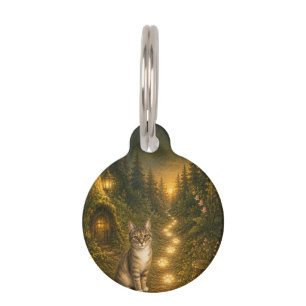 Médaillon Pour Animaux Elsa de la forêt de ronrons – Pattes lumineuses ma