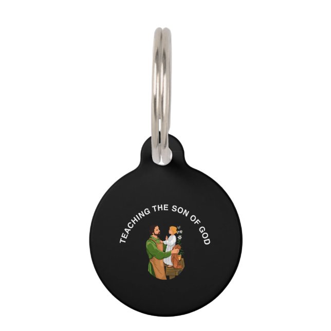 MÉDAILLON POUR ANIMAUX ENSEIGNER LE FILS DE DIEU (Devant)