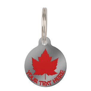 Médaillon Pour Animaux Étiquette de compagnie personnalisée Canada Étique
