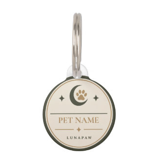 Médaillon Pour Animaux Étiquette d'identification personnalisée pour anim