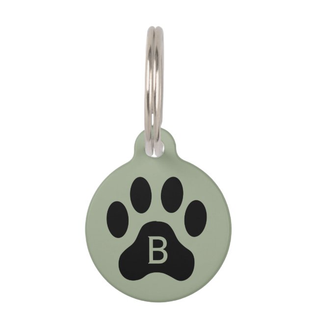Médaillon Pour Animaux Étiquette d'identification pour animaux de compagn (Devant)