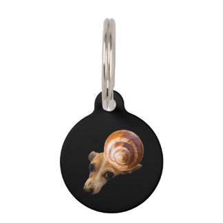 Médaillon Pour Animaux Étiquette escargot