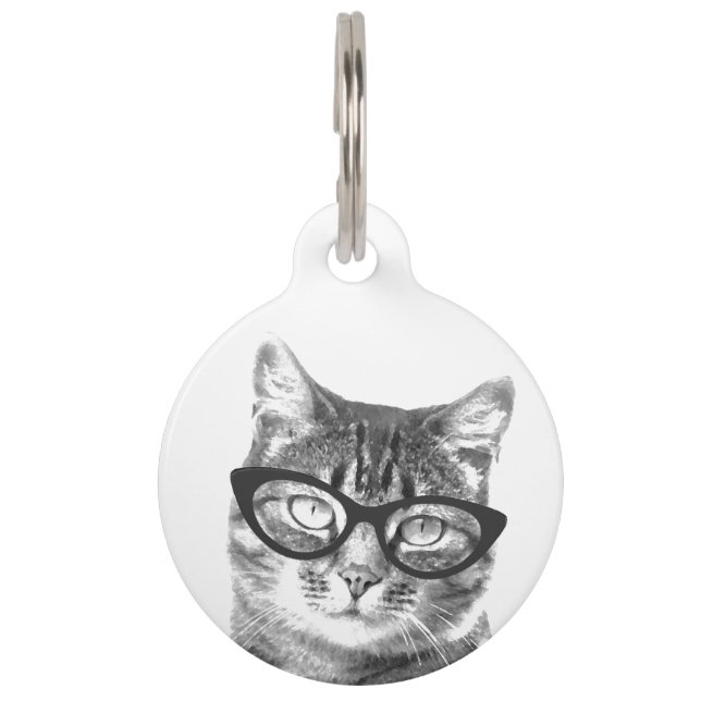 Médaillon Pour Animaux Étiquette faite sur commande d'animal familier de (Devant)