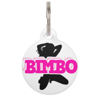 MÉDAILLON POUR ANIMAUX ÉTIQUETTE IDIOTE
