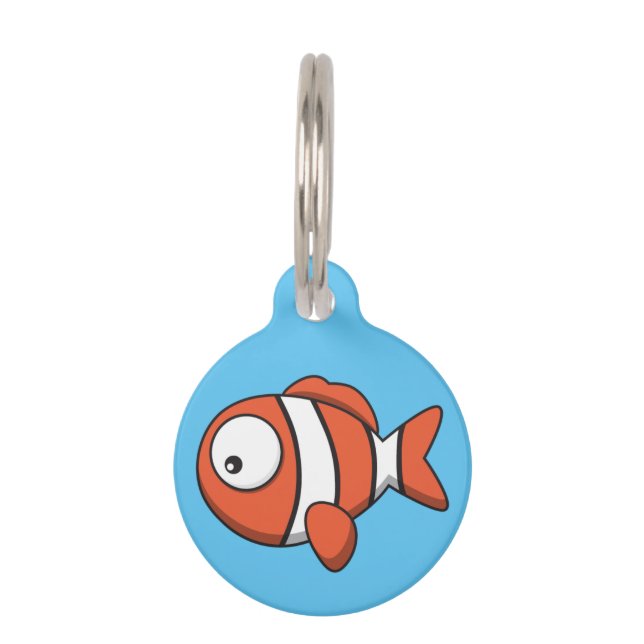Médaillon Pour Animaux Étiquette personnalisable d'identification (Devant)