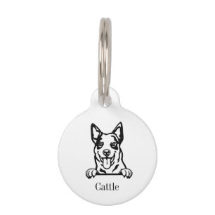Médaillon Pour Animaux étiquette personnalisée avec nom pour chien de ber