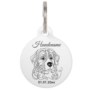 Médaillon Pour Animaux Étiquette personnalisée en ligne pour le chien de