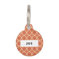 Étoile personnalisée en terre cuite motif pile