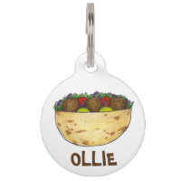 Falafel Pita Méditerranéen Nourriture Chien Animal