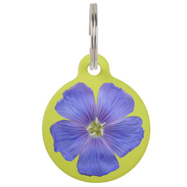 Médaillon Pour Animaux Flèche bleue n° 1 (Devant)