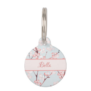 Médaillon Pour Animaux Fleur de cerise