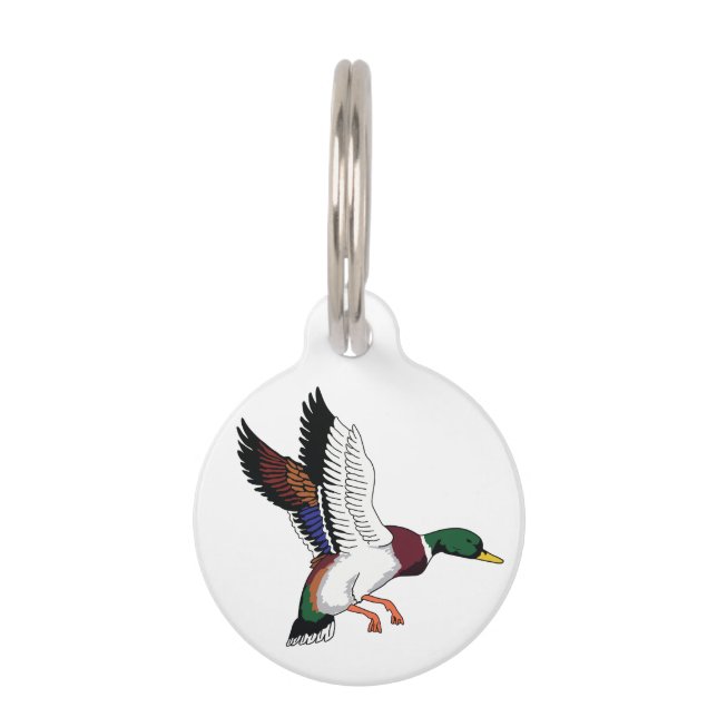 Médaillon Pour Animaux Flying Mallard (Devant)