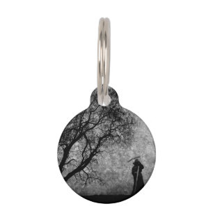 Médaillon Pour Animaux Frontières originales d'art de faucheuse de Falln