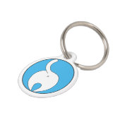 Médaillon Pour Animaux fuzzy bum (Côté )