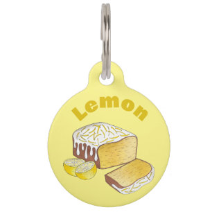 Médaillon Pour Animaux Gâteau citron Pound Pâte de gâteau Cuisine britann