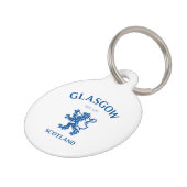MÉDAILLON POUR ANIMAUX GLASGOW, ÉCOSSE (Côté )