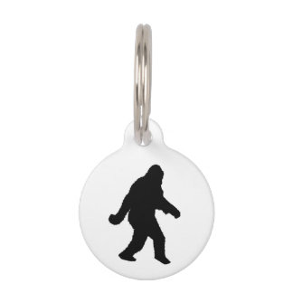 Médaillon Pour Animaux Gone Squatchin - Squatch Silhouette