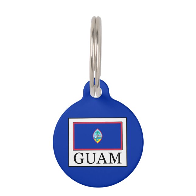 Médaillon Pour Animaux Guam (Devant)