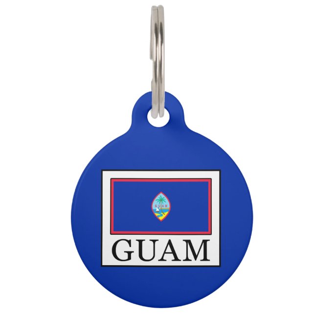 Médaillon Pour Animaux Guam (Devant)
