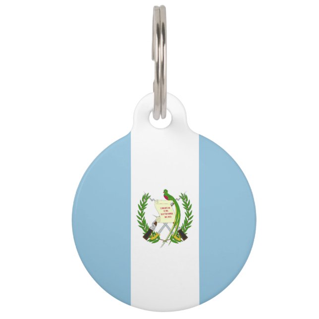 Médaillon Pour Animaux Guatemala (Devant)