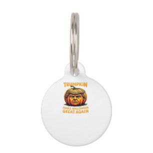 Médaillon Pour Animaux Halloween Trumpkin rendre Halloween grand à nouvea