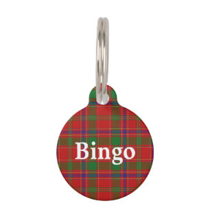 Médaillon Pour Animaux Happy Pet Clan Munro Tartan Plaid