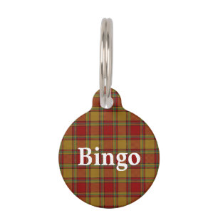 Médaillon Pour Animaux Happy Pet Clan Scrymgeour Tartan Plaid