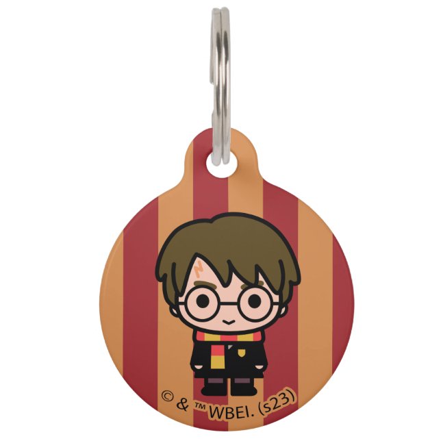 Médaillon Pour Animaux Harry Potter Cartoon Caractère Art (Devant)