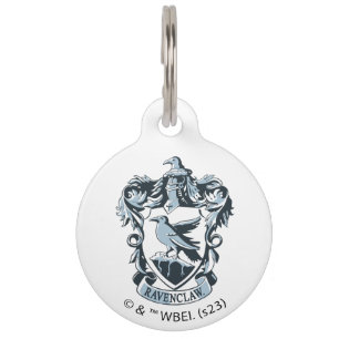 Médaillon Pour Animaux Harry Potter   Crête moderne de Ravenclaw