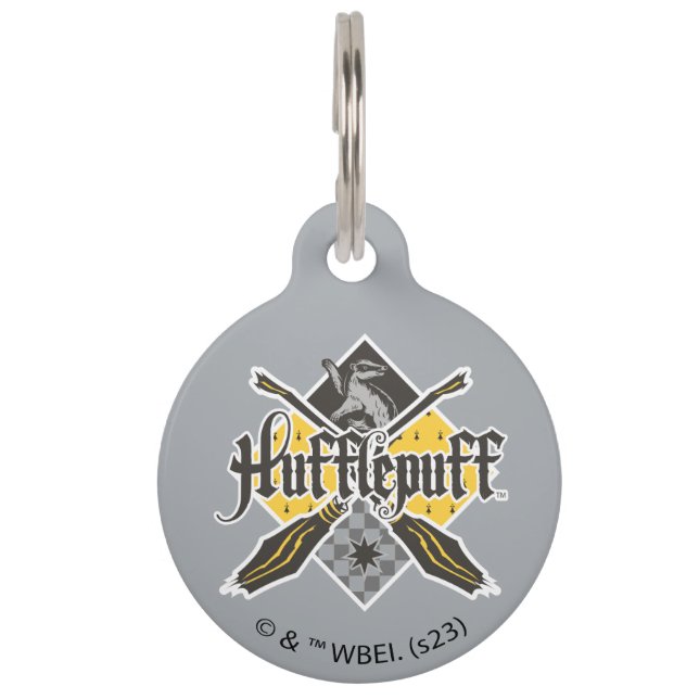 Médaillon Pour Animaux Harry Potter | Gryffindor Blason QUIDDITCH™ (Devant)