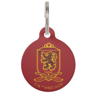 Médaillon Pour Animaux Harry Potter Gryffindor QUIDDITCH™ Crest