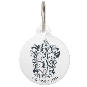 Médaillon Pour Animaux Harry Potter Gryffindor Stencil Esquisse