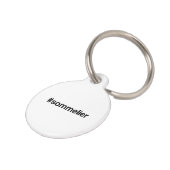 Médaillon Pour Animaux Hashtag SOMMELIER (Côté )