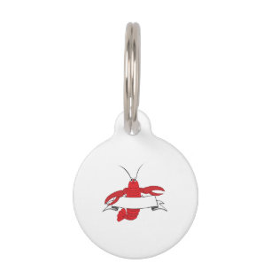 Médaillon Pour Animaux Homard